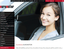 Tablet Screenshot of euromotor.cz